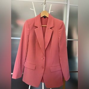2 BUTTON NOTCH LAPEL BOYFRIEND BLAZER